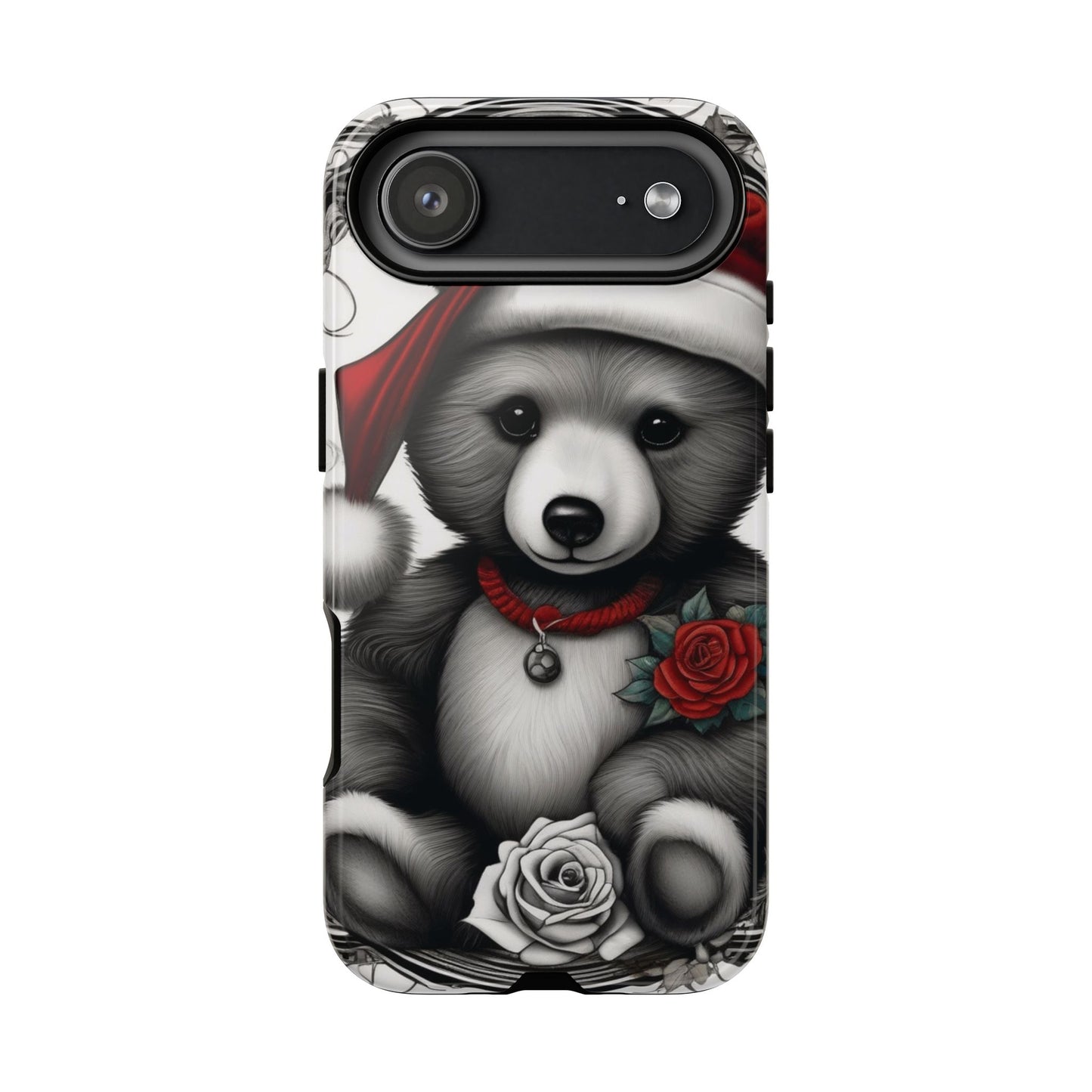 Frost Bear Tough Case – Holiday Rose Edition
