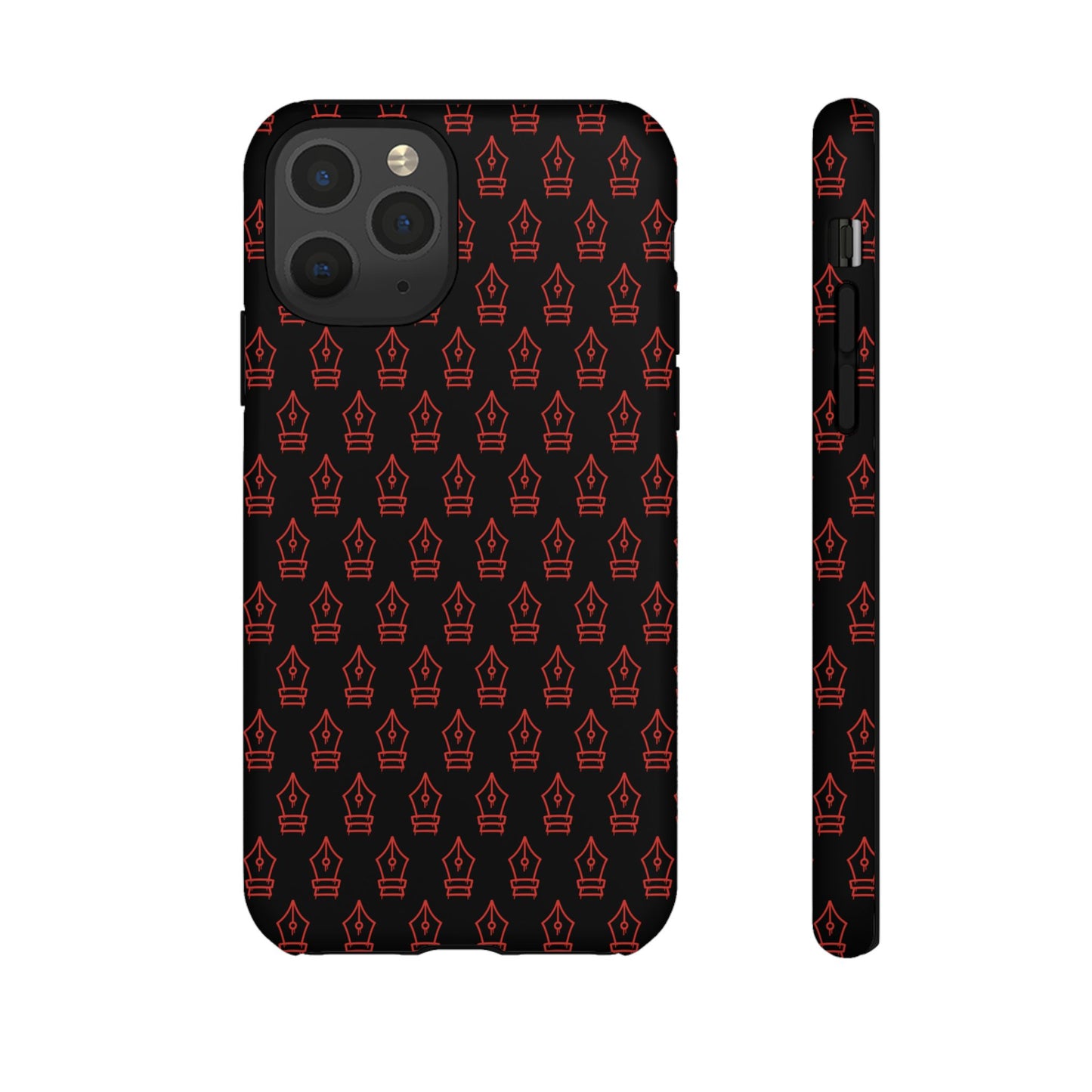 Inked Legacy Pattern Tough Case – Red Script Edition