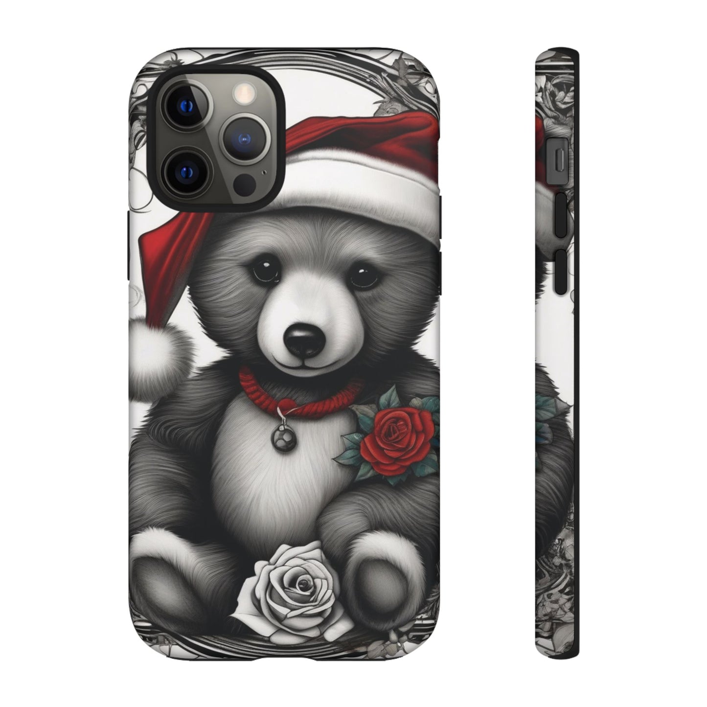Frost Bear Tough Case – Holiday Rose Edition