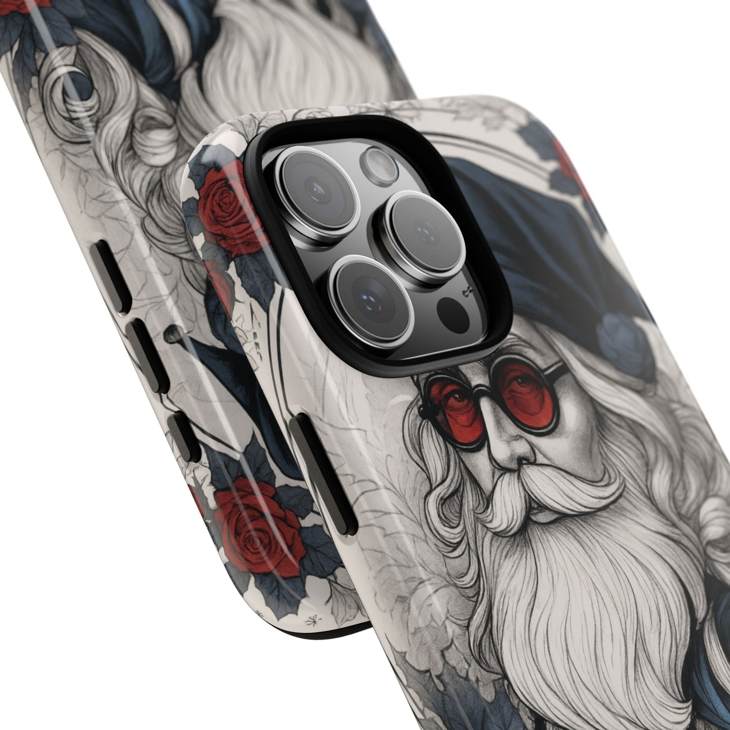 Vintage Frost Saint Tough Case – Red Rose Edition