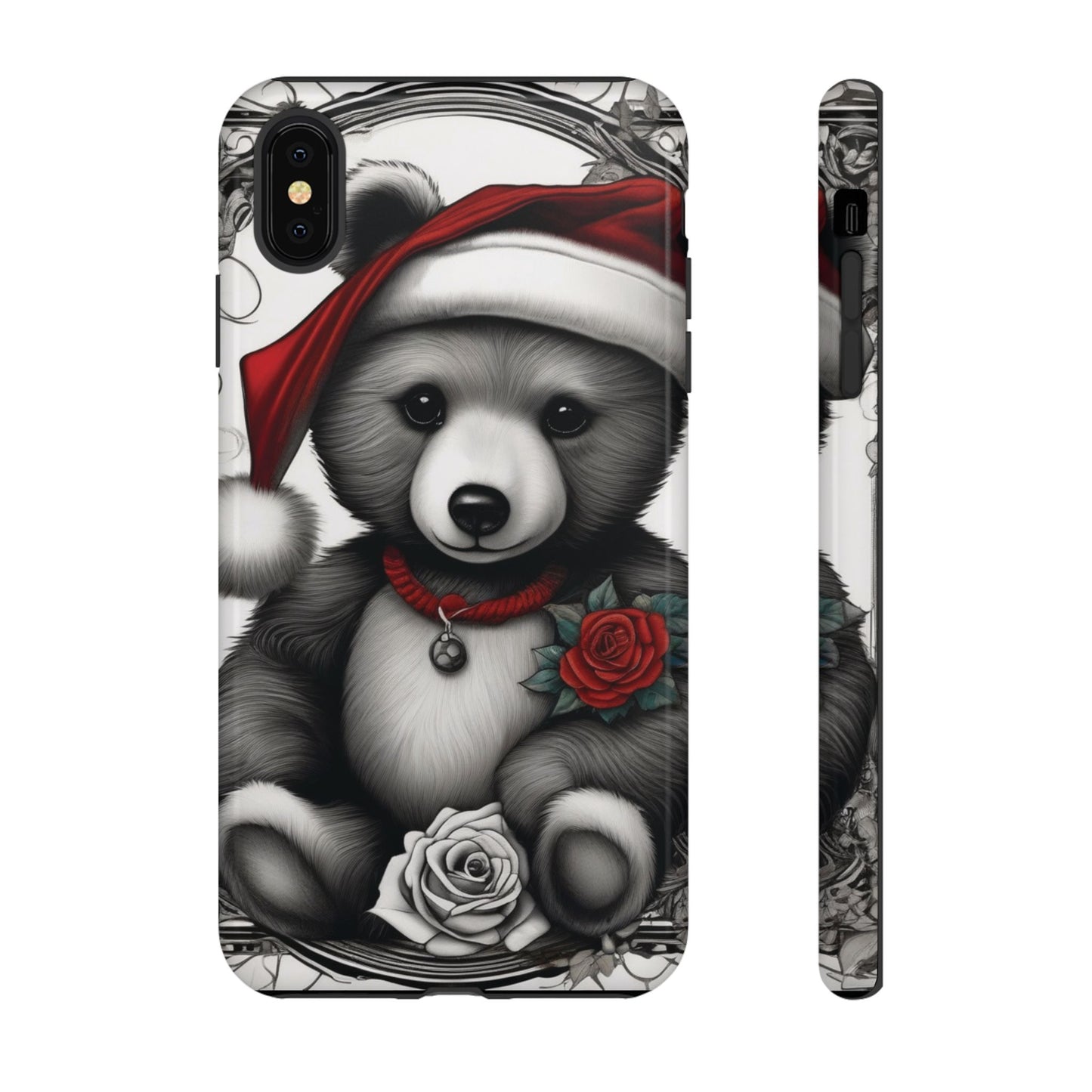 Frost Bear Tough Case – Holiday Rose Edition