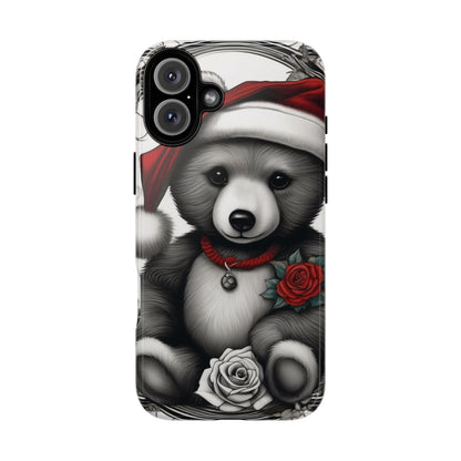 Frost Bear Tough Case – Holiday Rose Edition