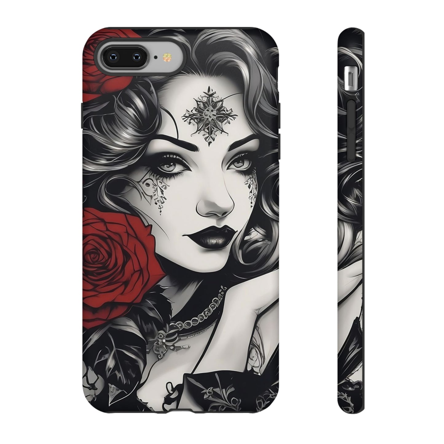 Crimson Muse Tough Case – Rose Ink Edition