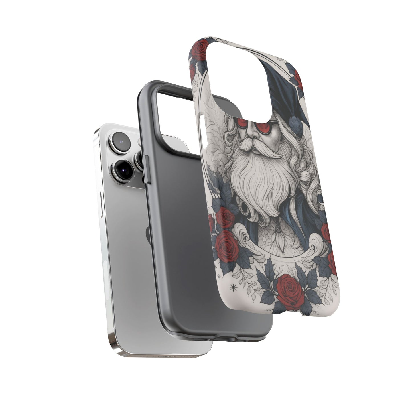 Vintage Frost Saint Tough Case – Red Rose Edition