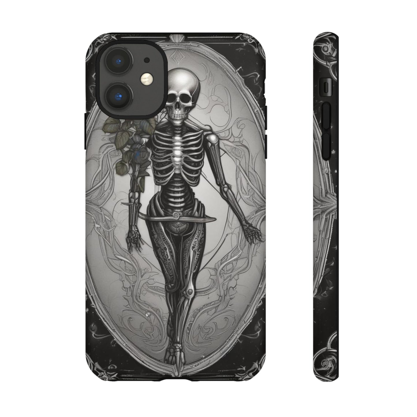 Eternal Bloom Tough Case – Skeleton Rose Edition