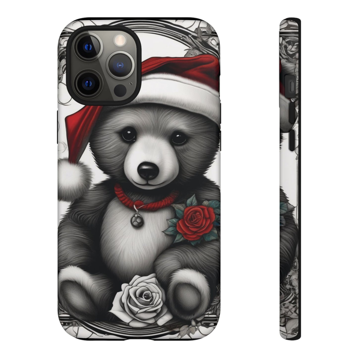 Frost Bear Tough Case – Holiday Rose Edition