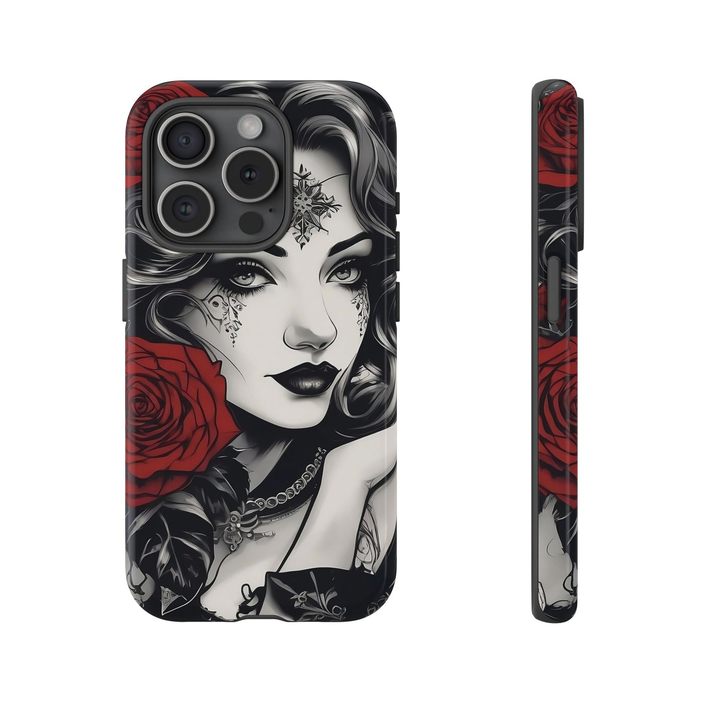 Crimson Muse Tough Case – Rose Ink Edition