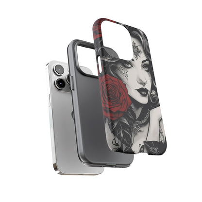 Crimson Muse Tough Case – Rose Ink Edition