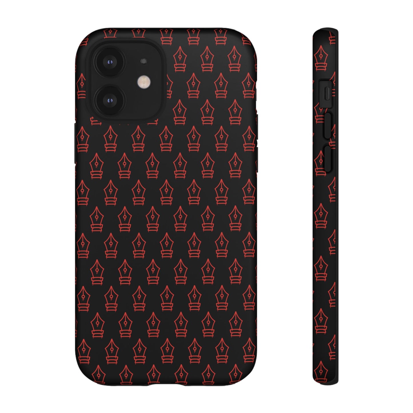 Inked Legacy Pattern Tough Case – Red Script Edition