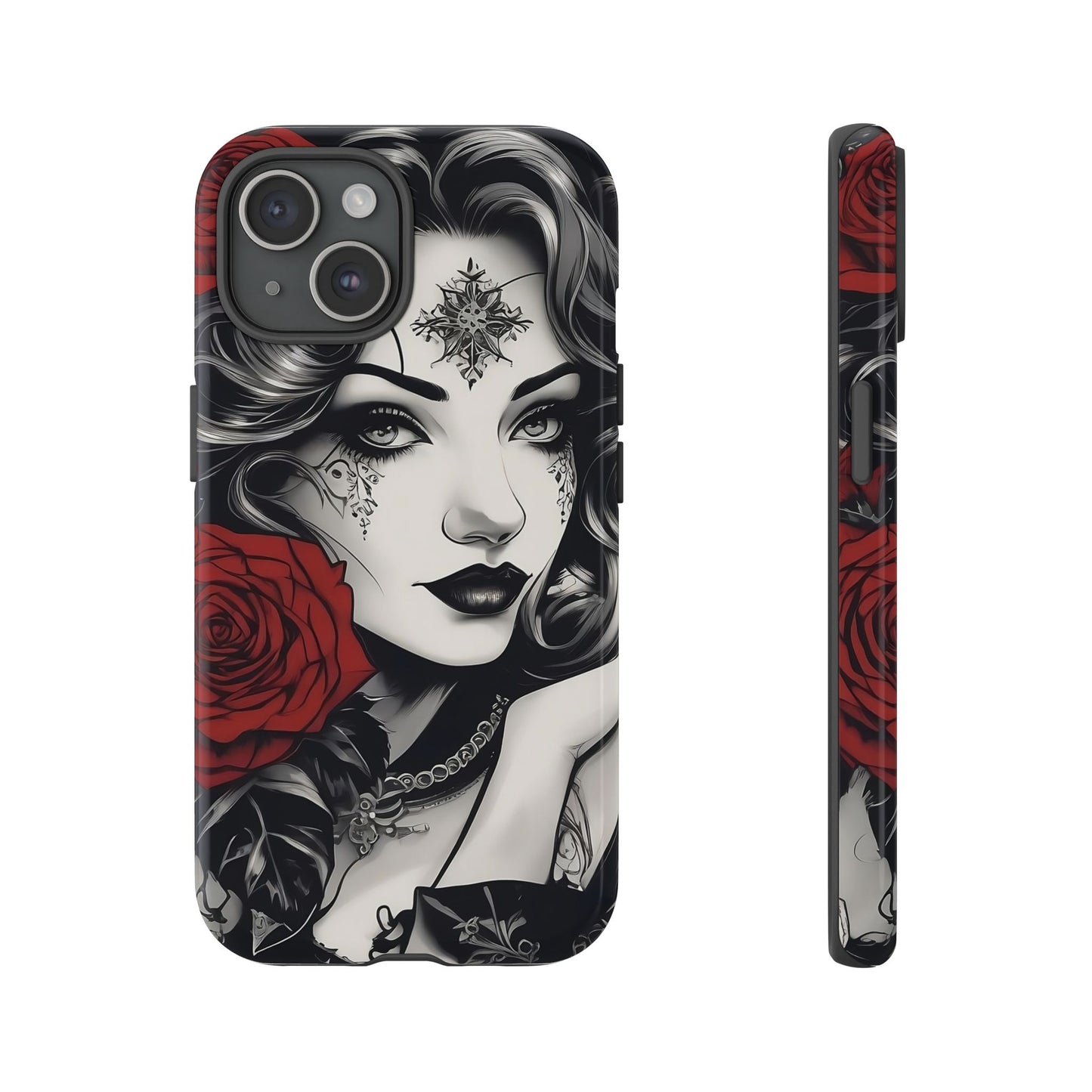 Crimson Muse Tough Case – Rose Ink Edition