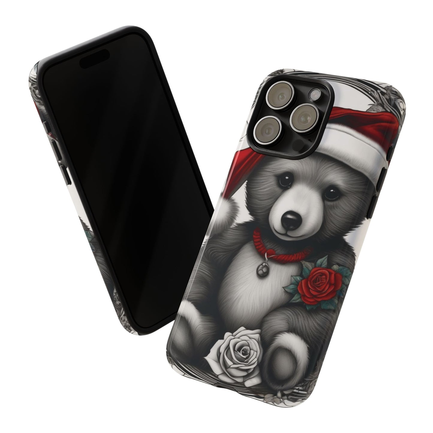 Frost Bear Tough Case – Holiday Rose Edition