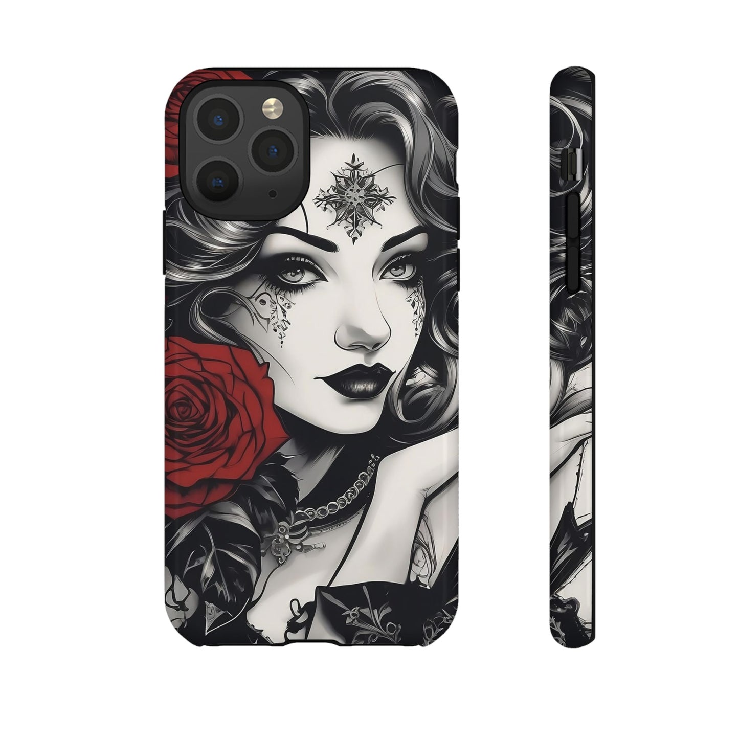 Crimson Muse Tough Case – Rose Ink Edition