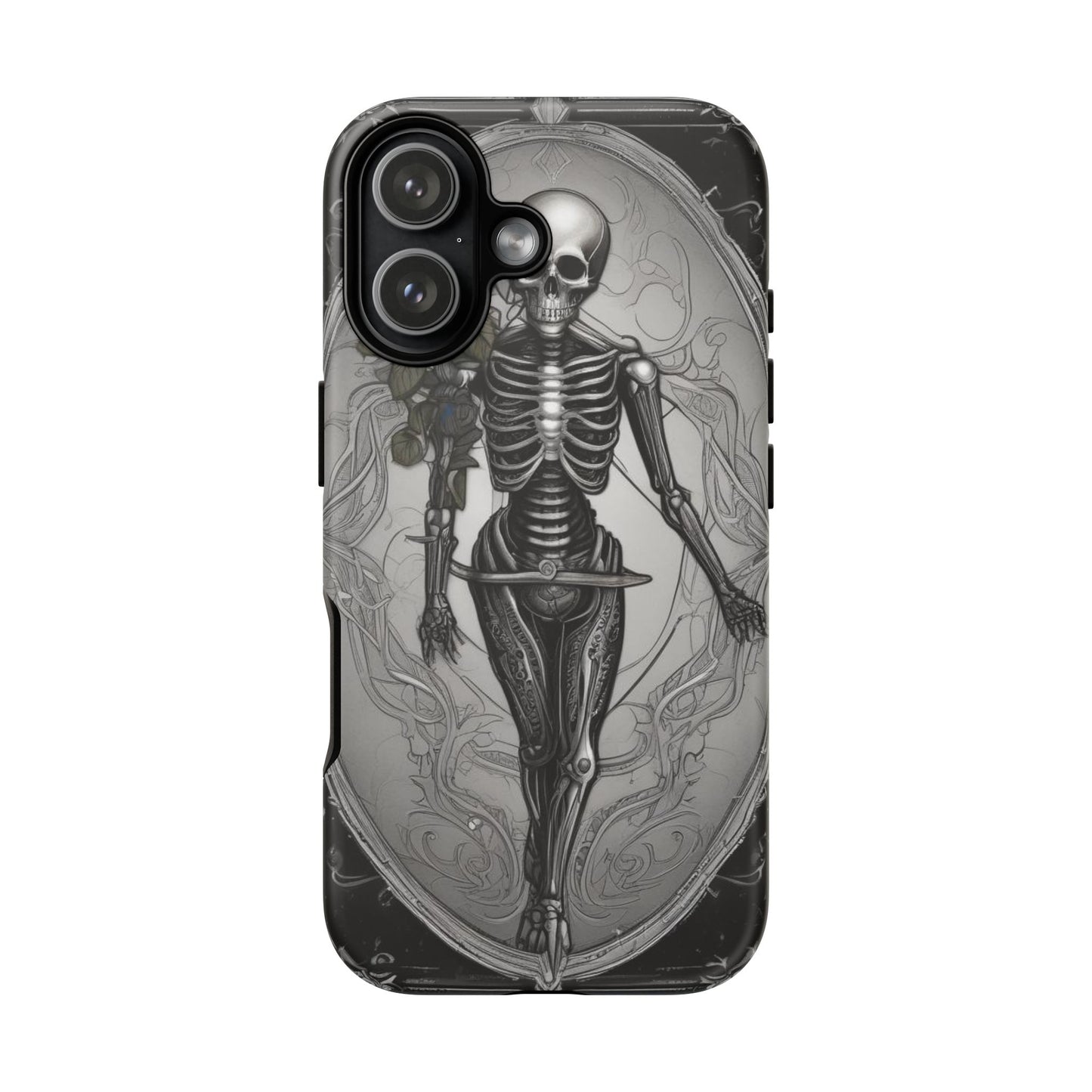 Eternal Bloom Tough Case – Skeleton Rose Edition