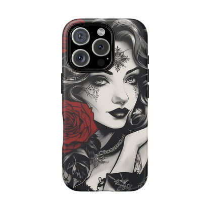 Crimson Muse Tough Case – Rose Ink Edition