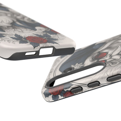 Vintage Frost Saint Tough Case – Red Rose Edition
