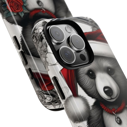 Frost Bear Tough Case – Holiday Rose Edition