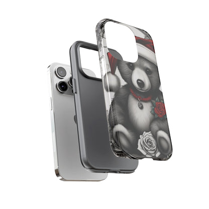 Frost Bear Tough Case – Holiday Rose Edition
