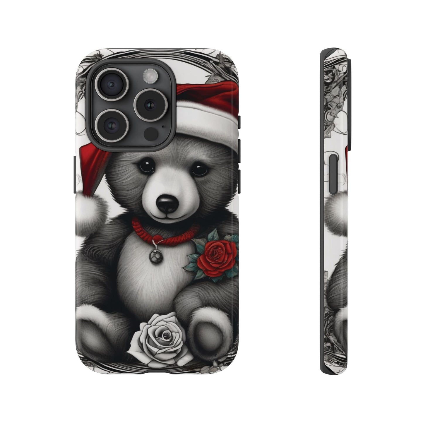 Frost Bear Tough Case – Holiday Rose Edition