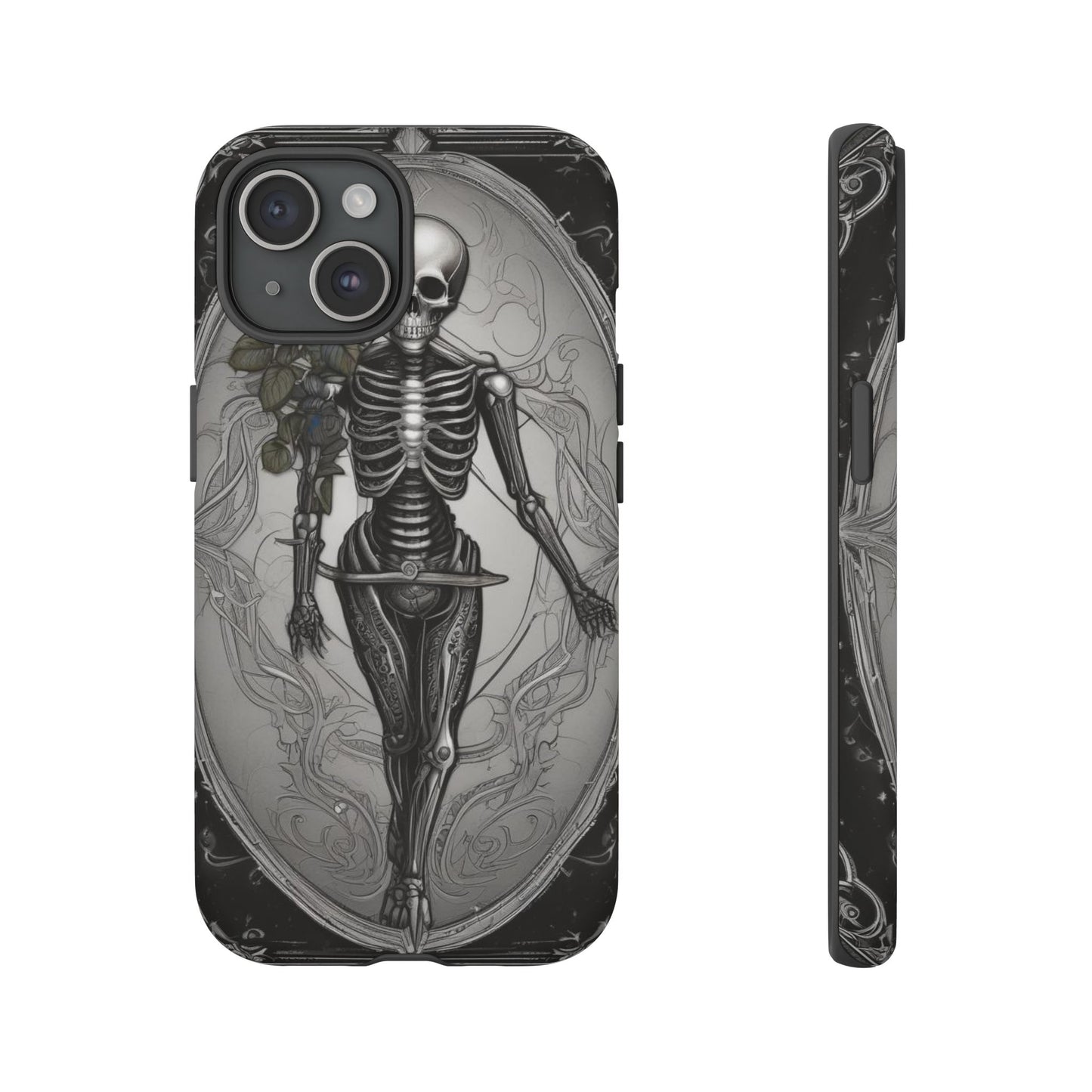 Eternal Bloom Tough Case – Skeleton Rose Edition