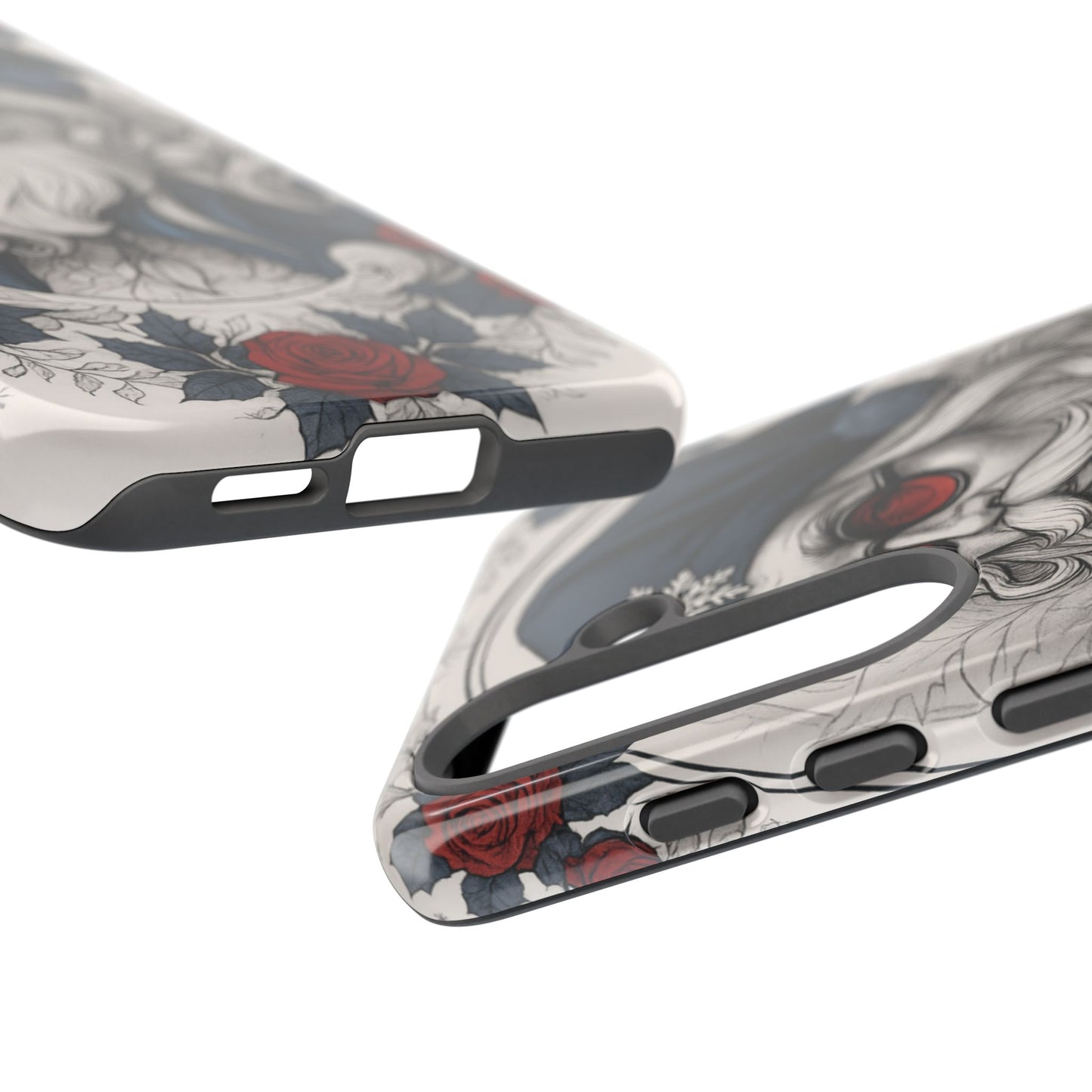 Vintage Frost Saint Tough Case – Red Rose Edition