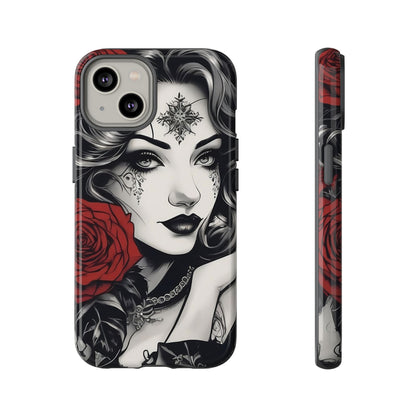 Crimson Muse Tough Case – Rose Ink Edition