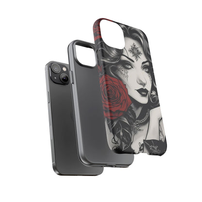 Crimson Muse Tough Case – Rose Ink Edition