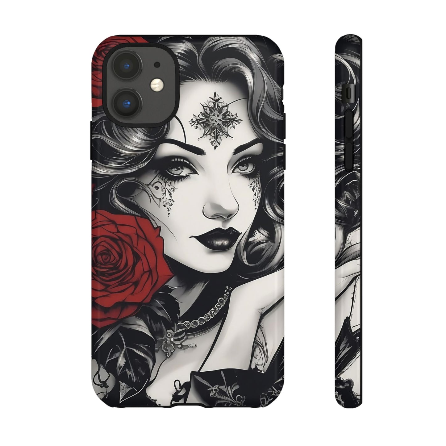 Crimson Muse Tough Case – Rose Ink Edition