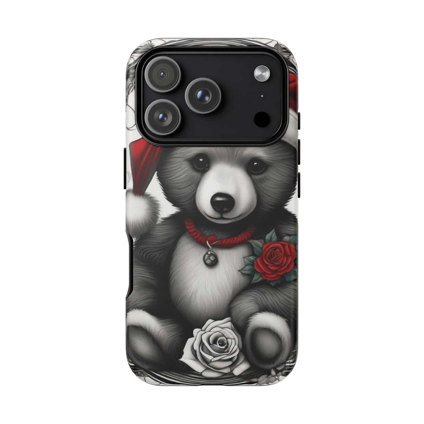 Frost Bear Tough Case – Holiday Rose Edition