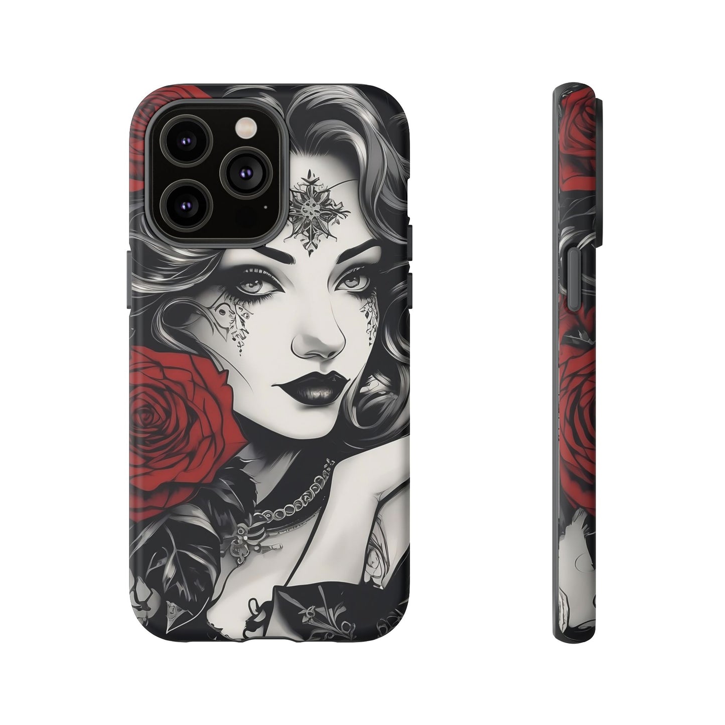 Crimson Muse Tough Case – Rose Ink Edition