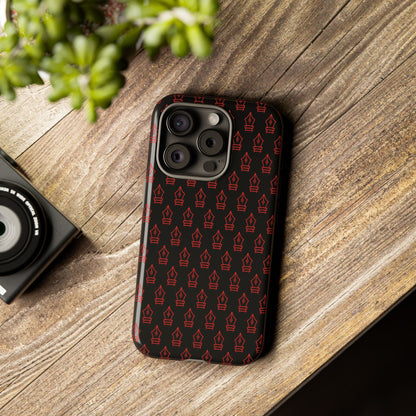Inked Legacy Pattern Tough Case – Red Script Edition