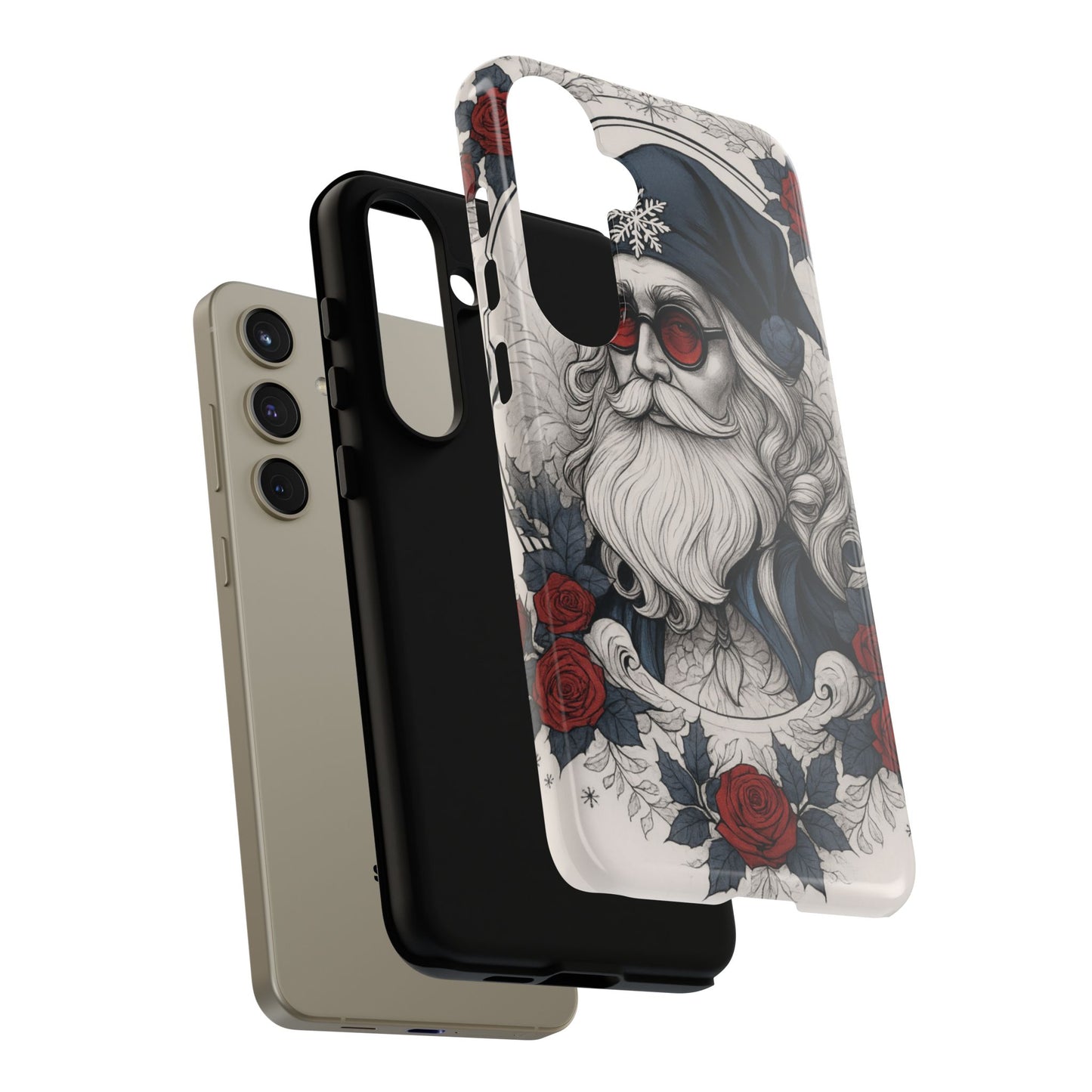 Vintage Frost Saint Tough Case – Red Rose Edition