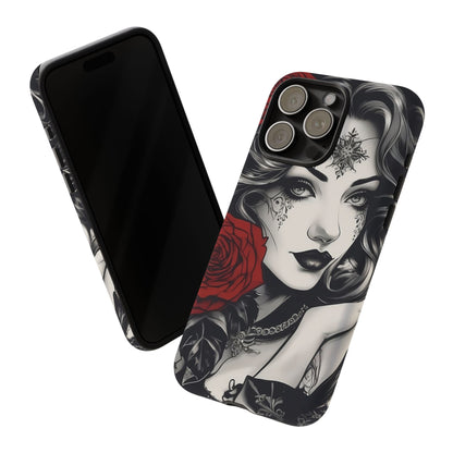 Crimson Muse Tough Case – Rose Ink Edition