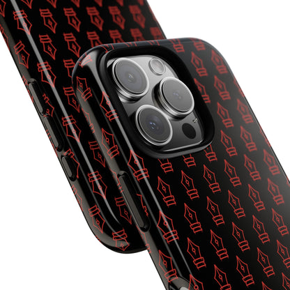 Inked Legacy Pattern Tough Case – Red Script Edition