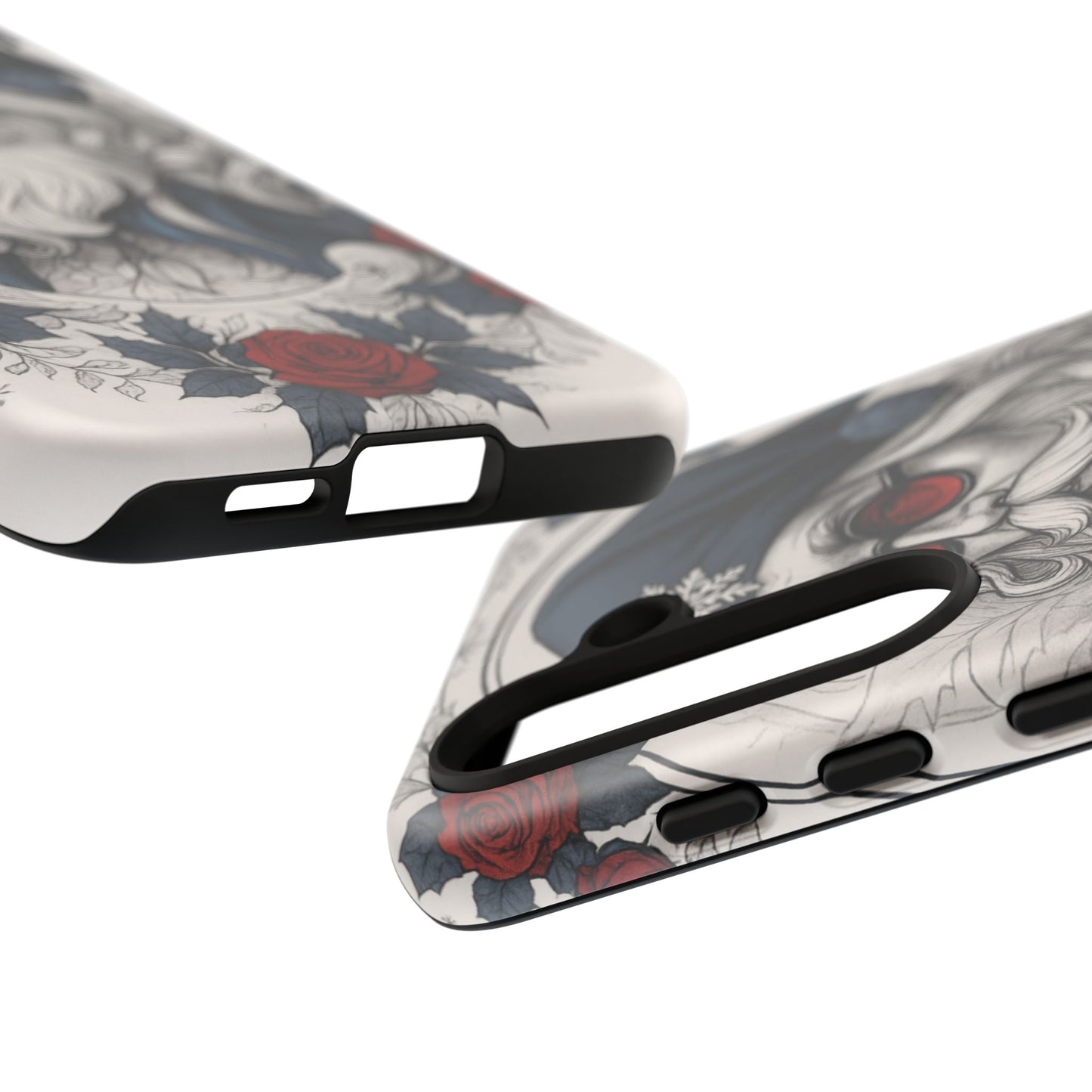 Vintage Frost Saint Tough Case – Red Rose Edition