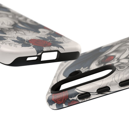 Vintage Frost Saint Tough Case – Red Rose Edition