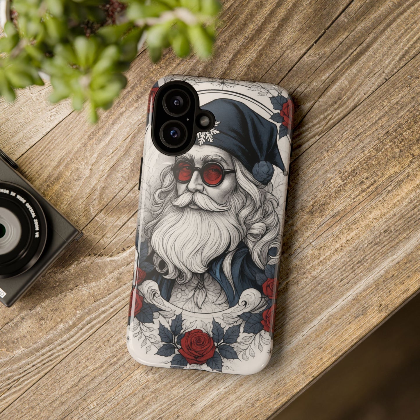 Vintage Frost Saint Tough Case – Red Rose Edition