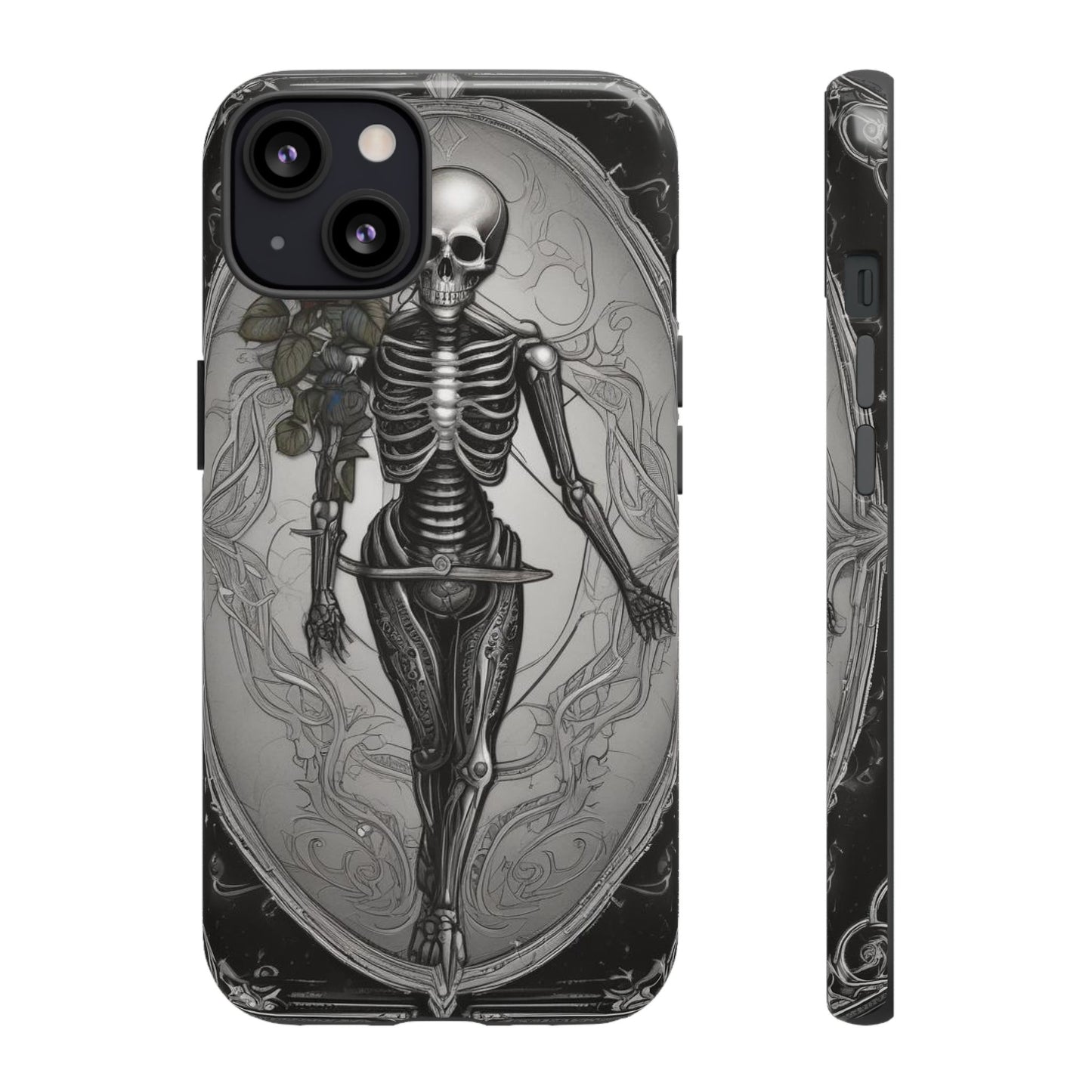 Eternal Bloom Tough Case – Skeleton Rose Edition
