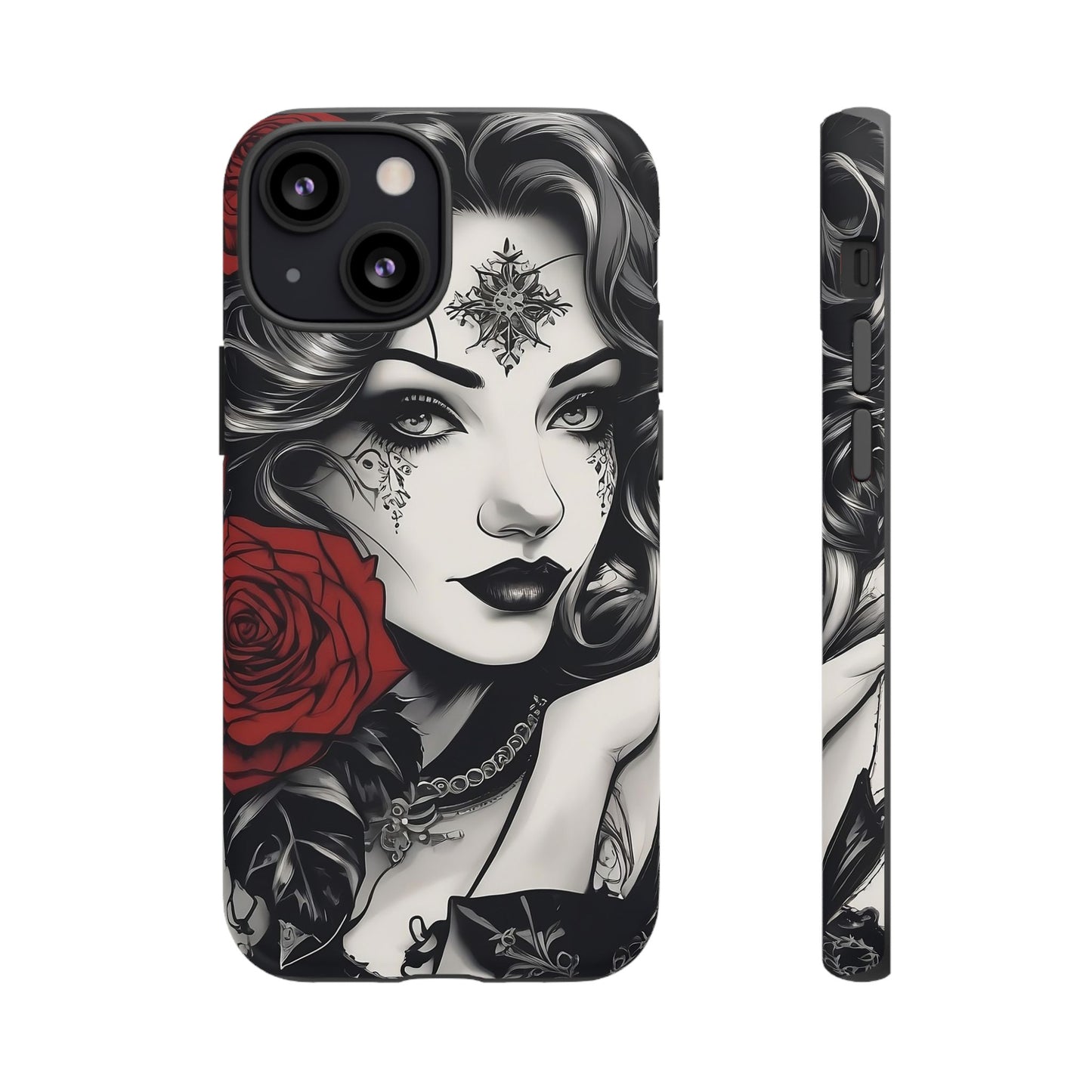 Crimson Muse Tough Case – Rose Ink Edition