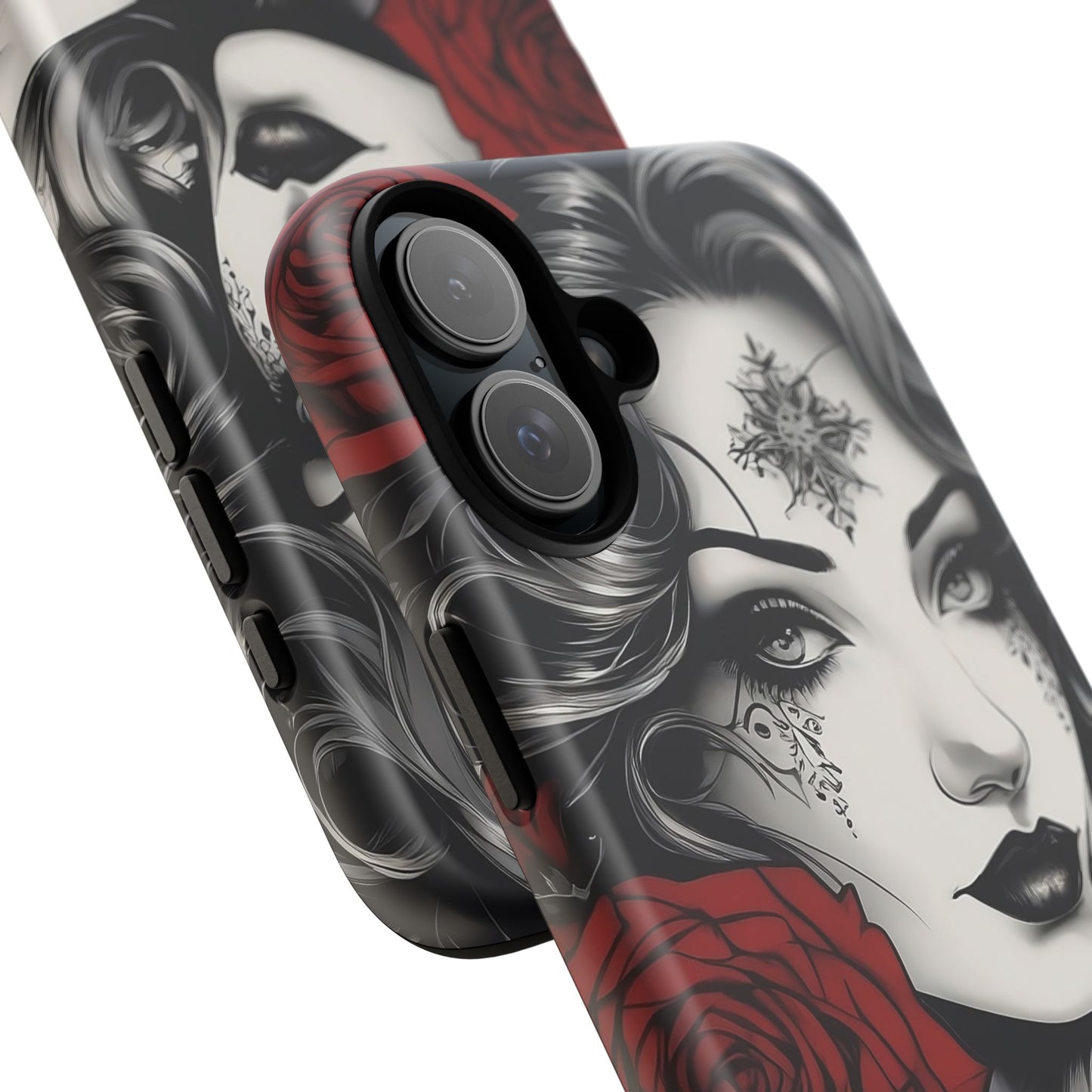 Crimson Muse Tough Case – Rose Ink Edition