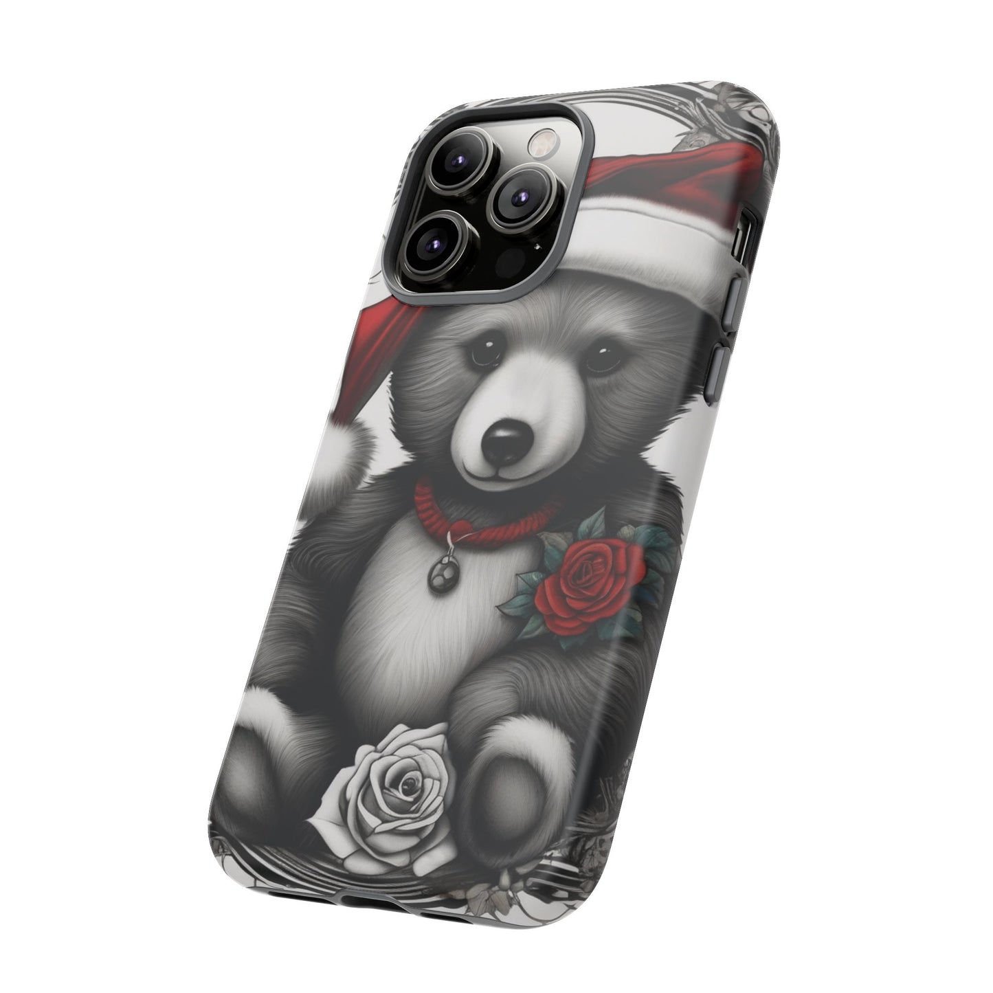 Frost Bear Tough Case – Holiday Rose Edition