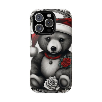 Frost Bear Tough Case – Holiday Rose Edition