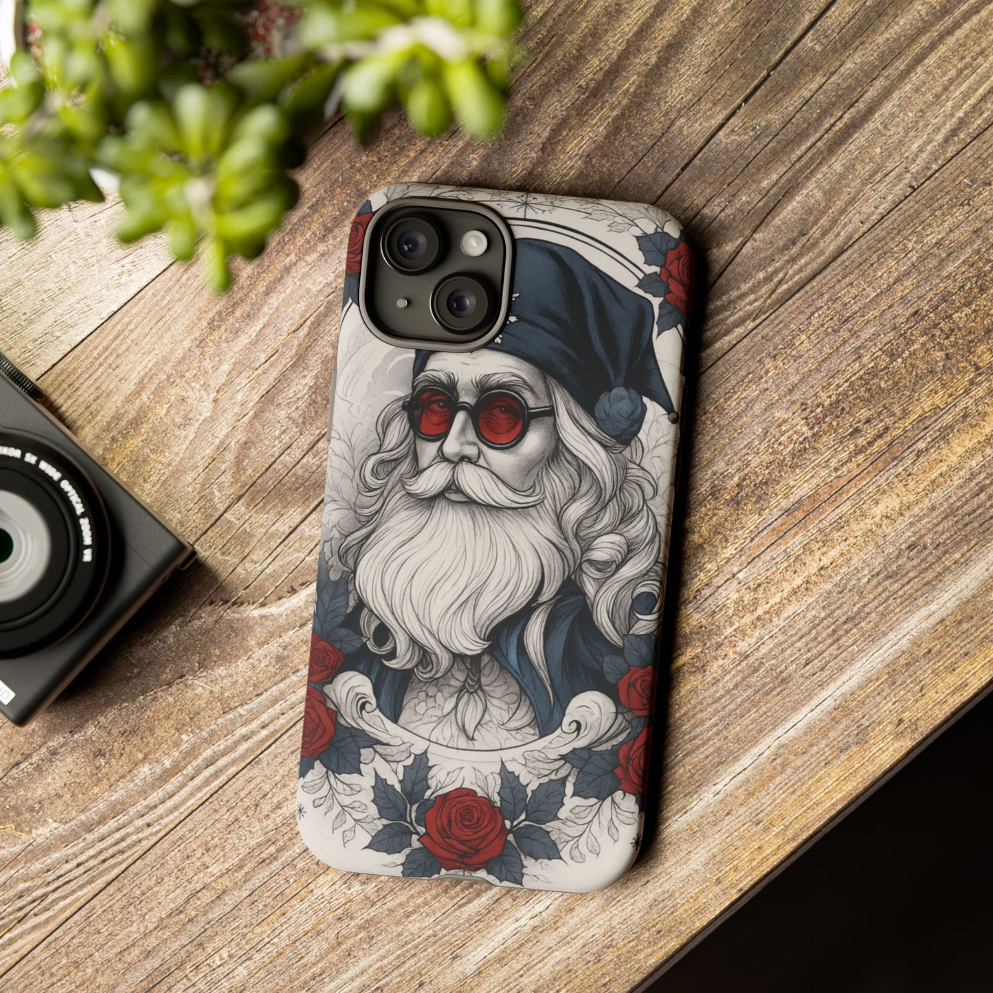 Vintage Frost Saint Tough Case – Red Rose Edition