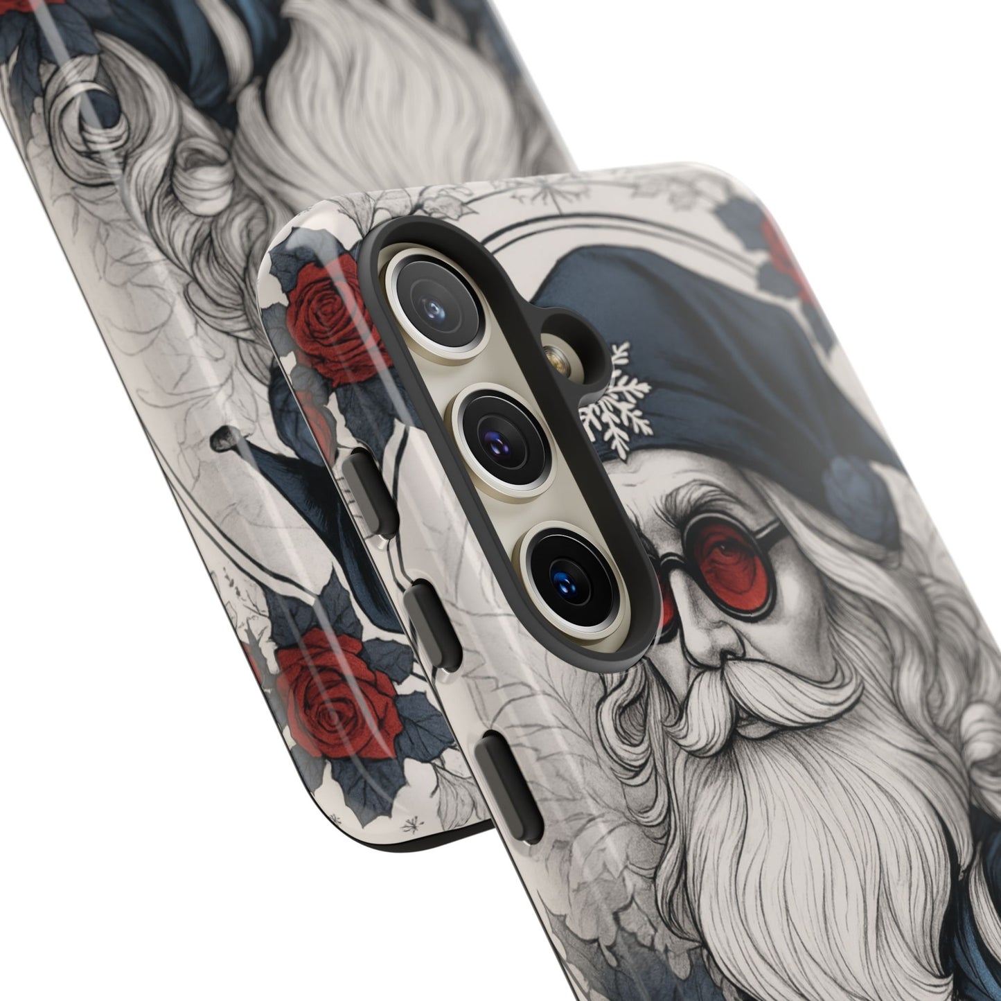 Vintage Frost Saint Tough Case – Red Rose Edition