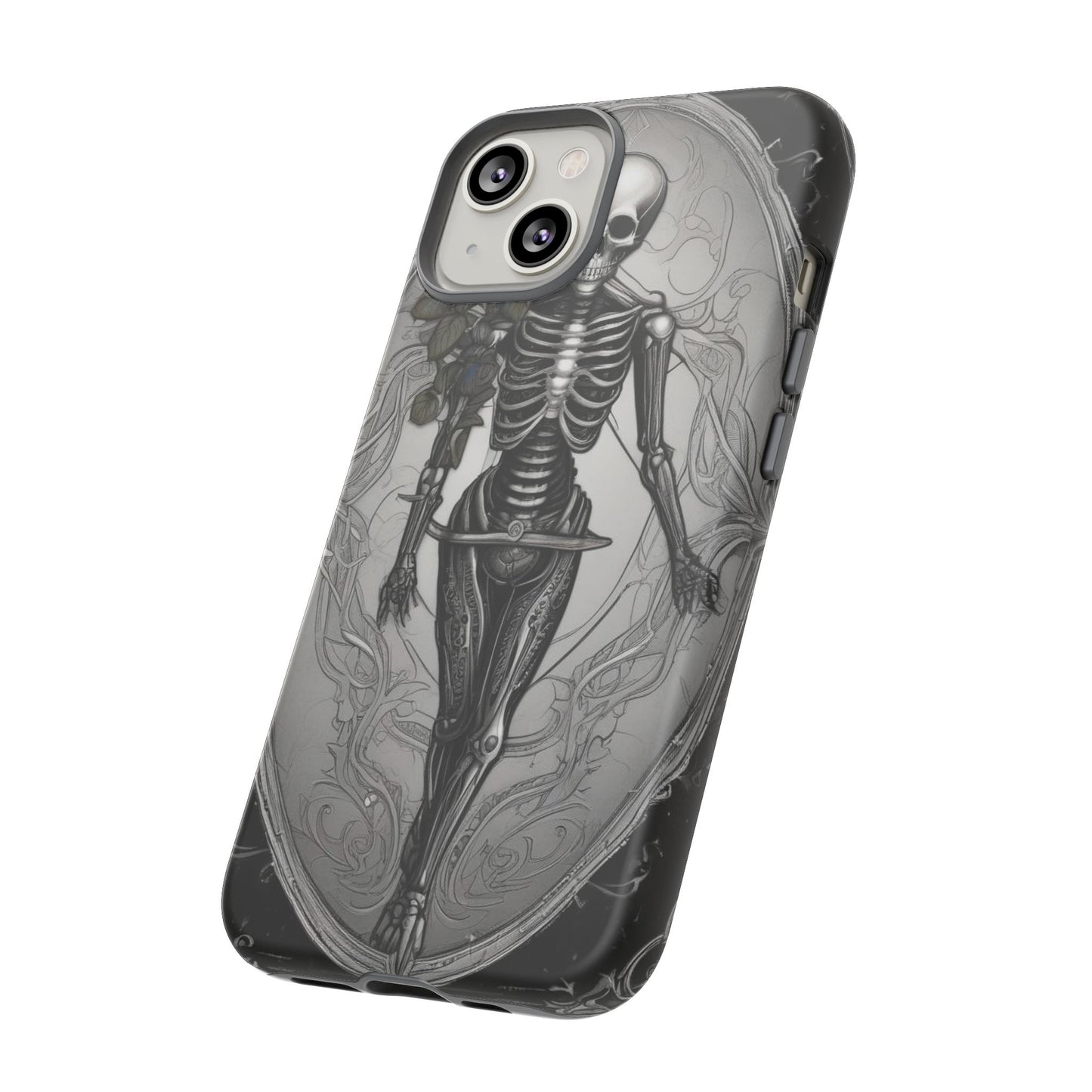 Eternal Bloom Tough Case – Skeleton Rose Edition