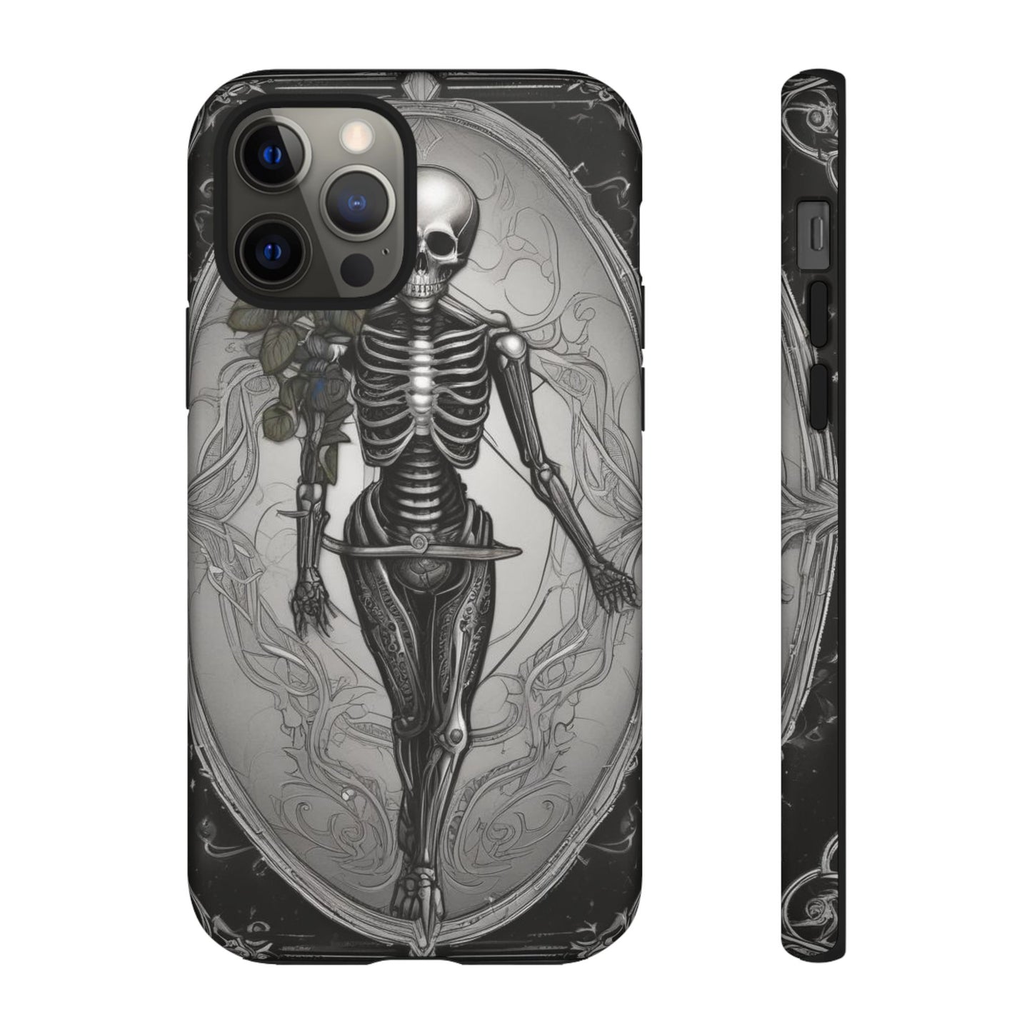 Eternal Bloom Tough Case – Skeleton Rose Edition