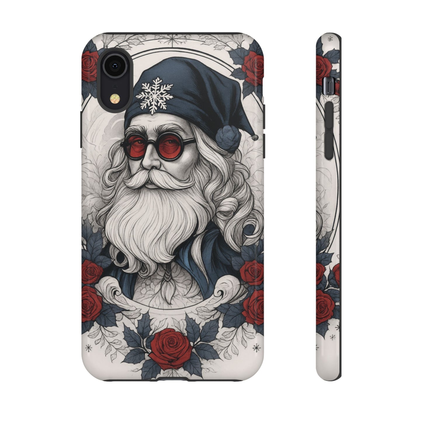 Vintage Frost Saint Tough Case – Red Rose Edition