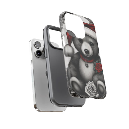 Frost Bear Tough Case – Holiday Rose Edition