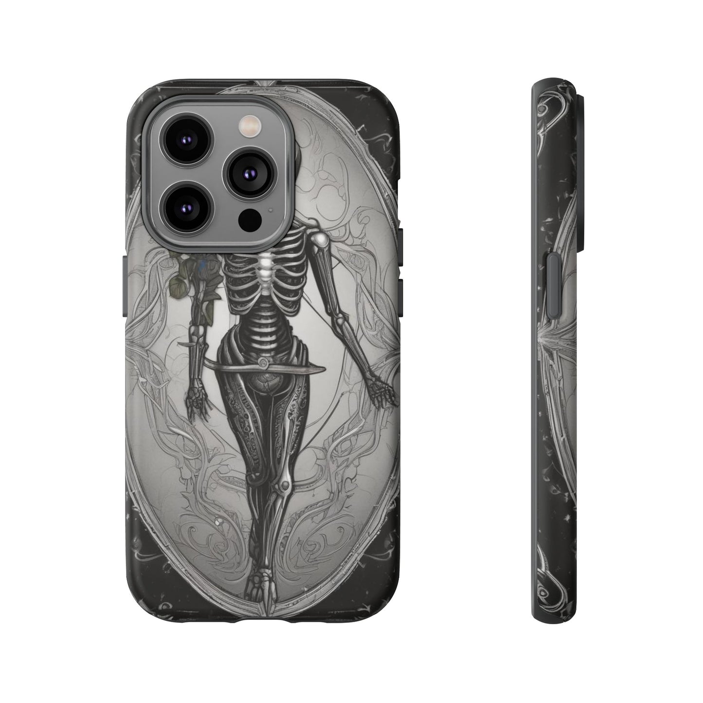 Eternal Bloom Tough Case – Skeleton Rose Edition