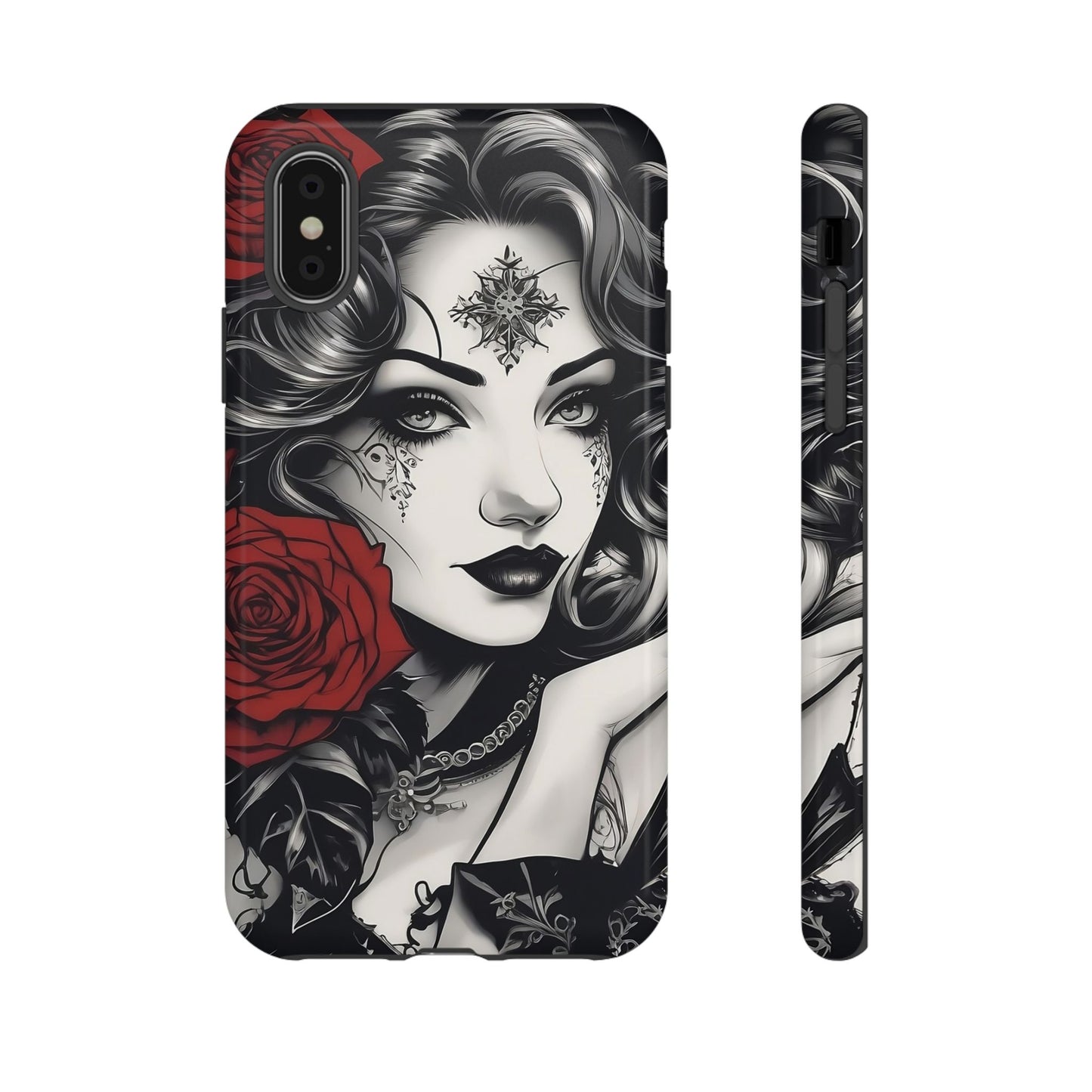 Crimson Muse Tough Case – Rose Ink Edition