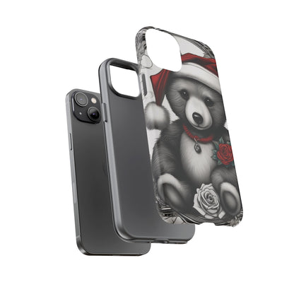 Frost Bear Tough Case – Holiday Rose Edition